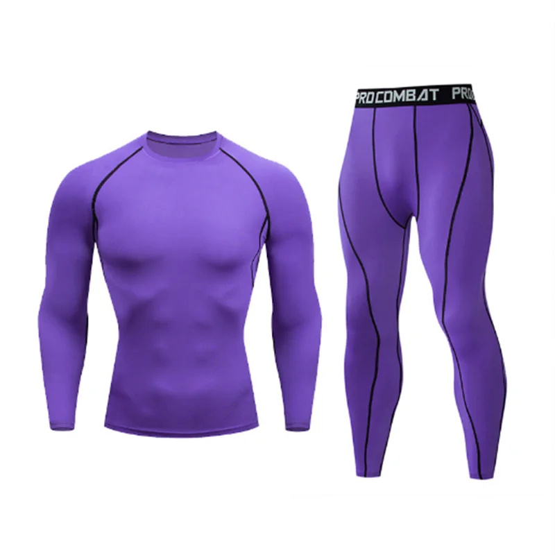 Compression Long Pant - Traje de compresión para hombre, conjunto
