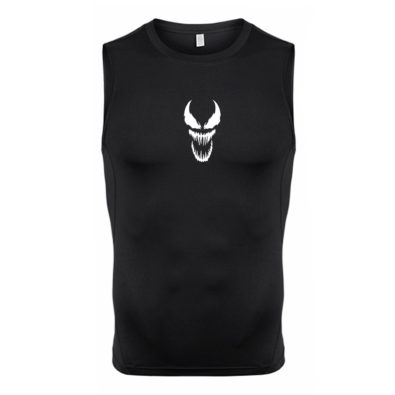 Sleeveless Undershirt - Camiseta gráfica de compresión sin mangas