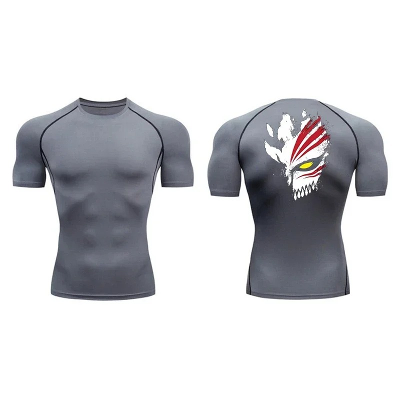 Base Layer Top - Camiseta Deportiva de Manga Corta de