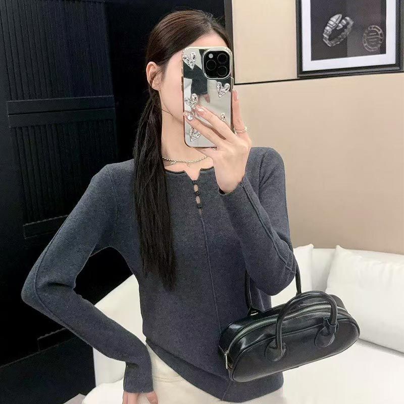 Top de punto calado estilo ame - Base Layer Top reseña y precio