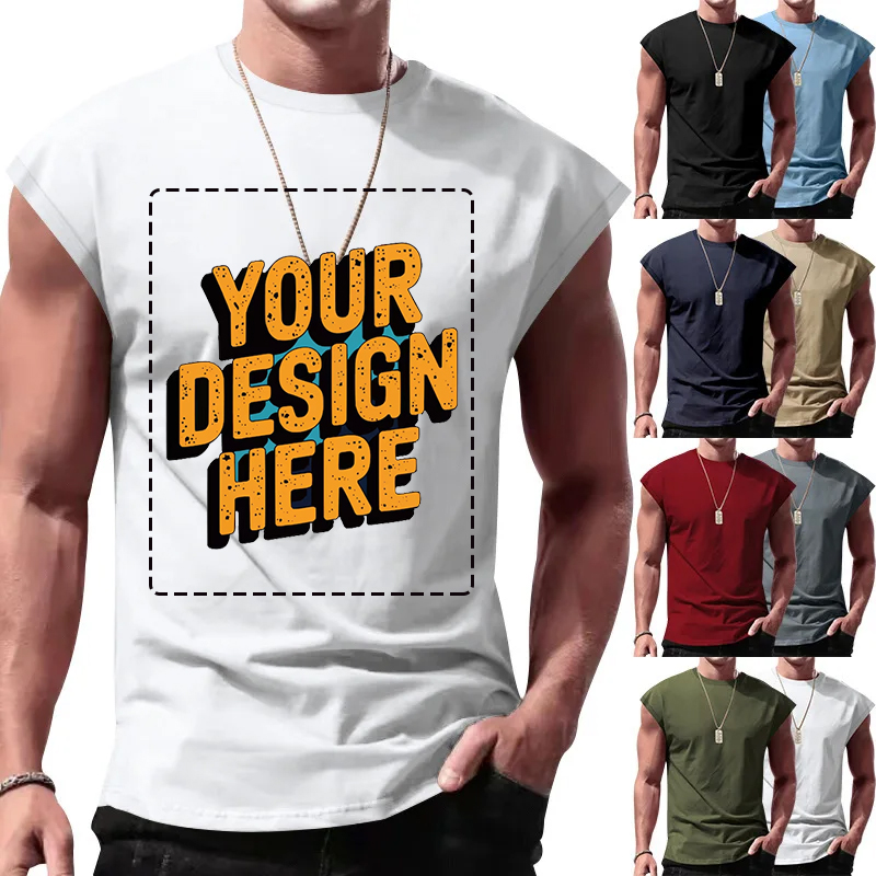 Personaliza el logotipo de su  - Sleeveless Undershirt reseña y precio